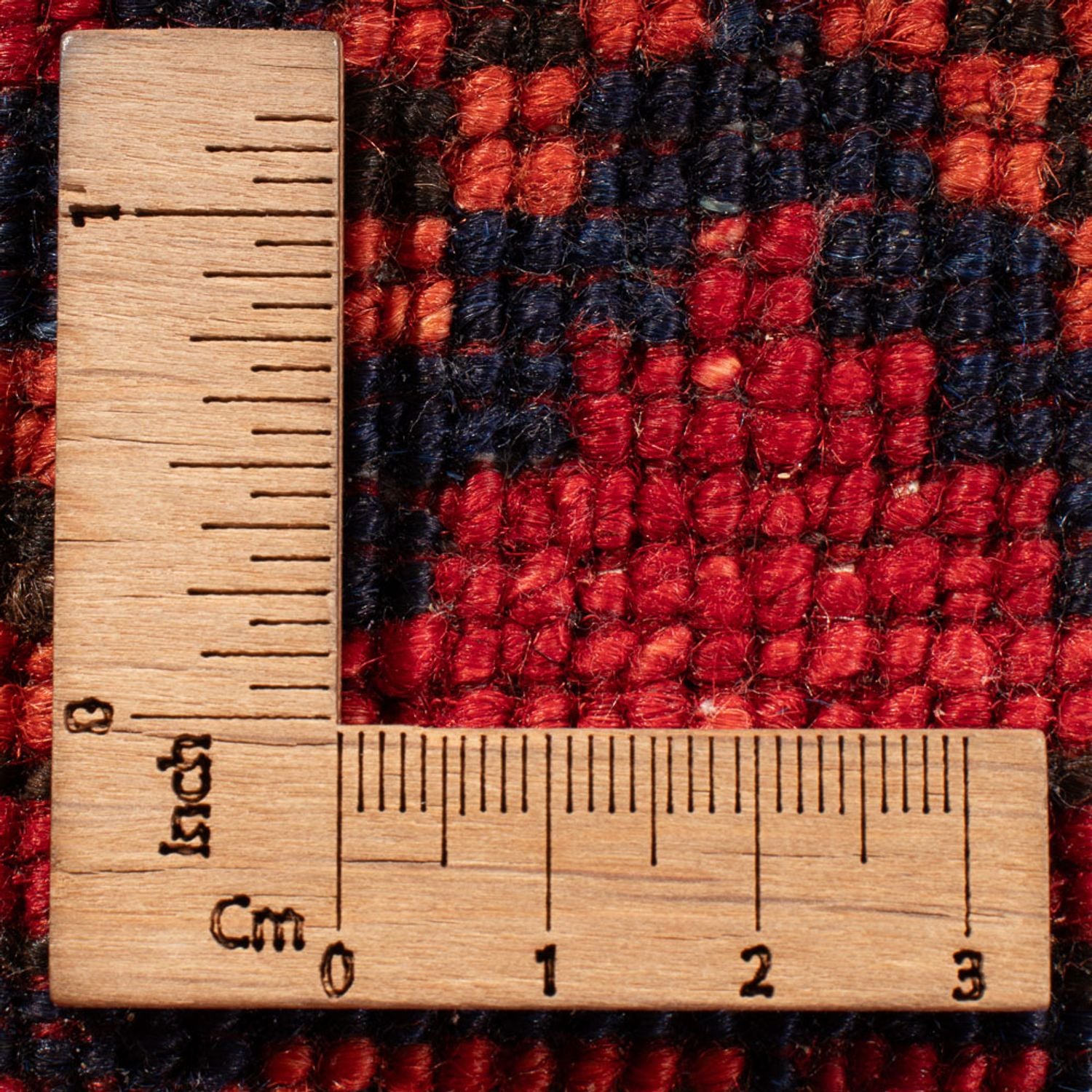 Alfombra afgana - 186 x 123 cm - rojo