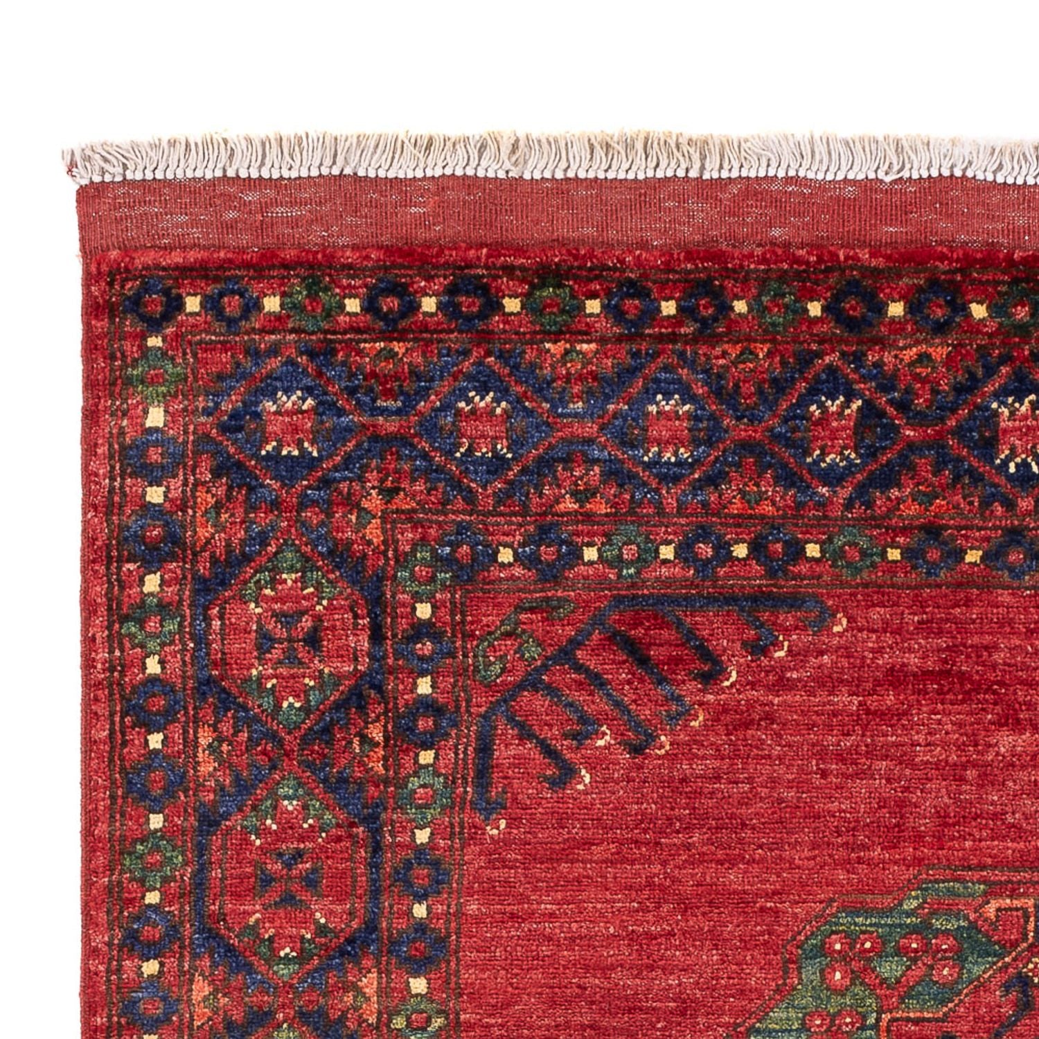 Alfombra afgana - 181 x 122 cm - rojo