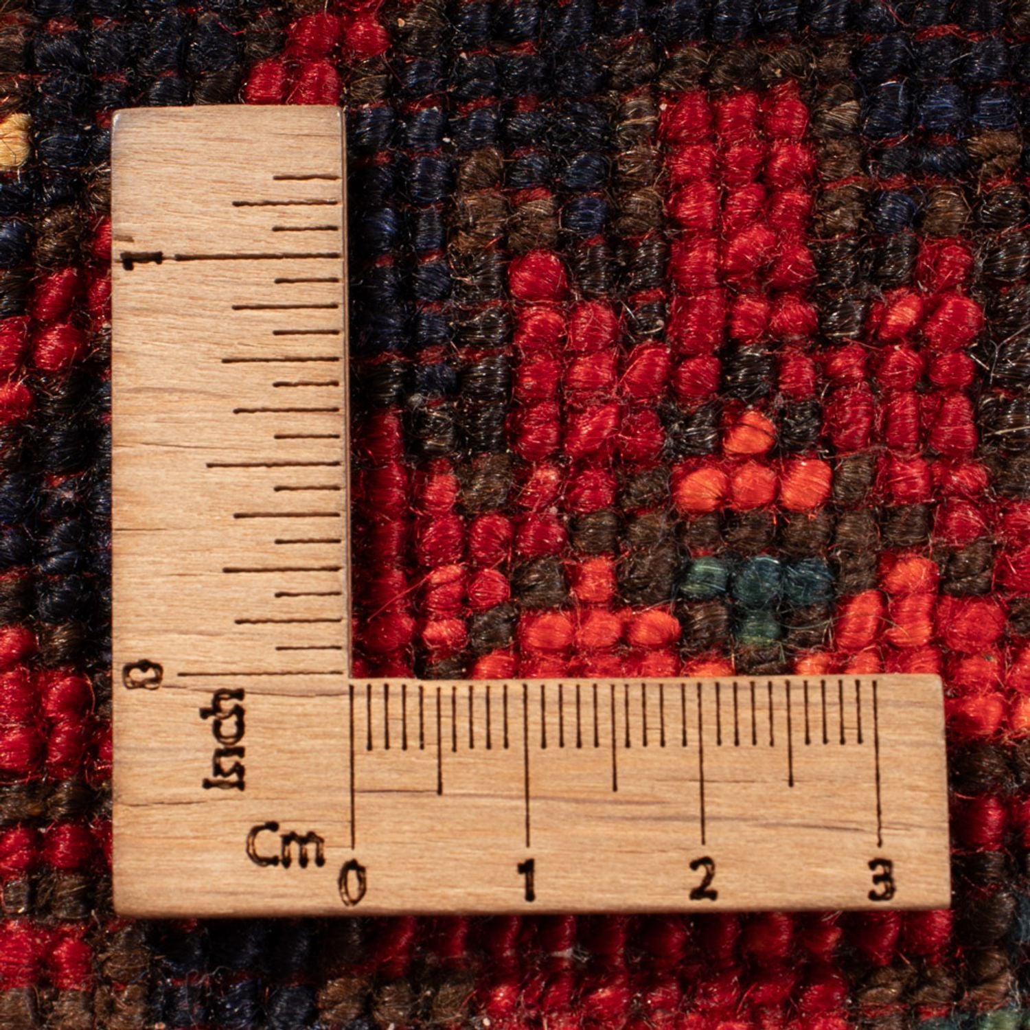 Alfombra afgana - 181 x 122 cm - rojo