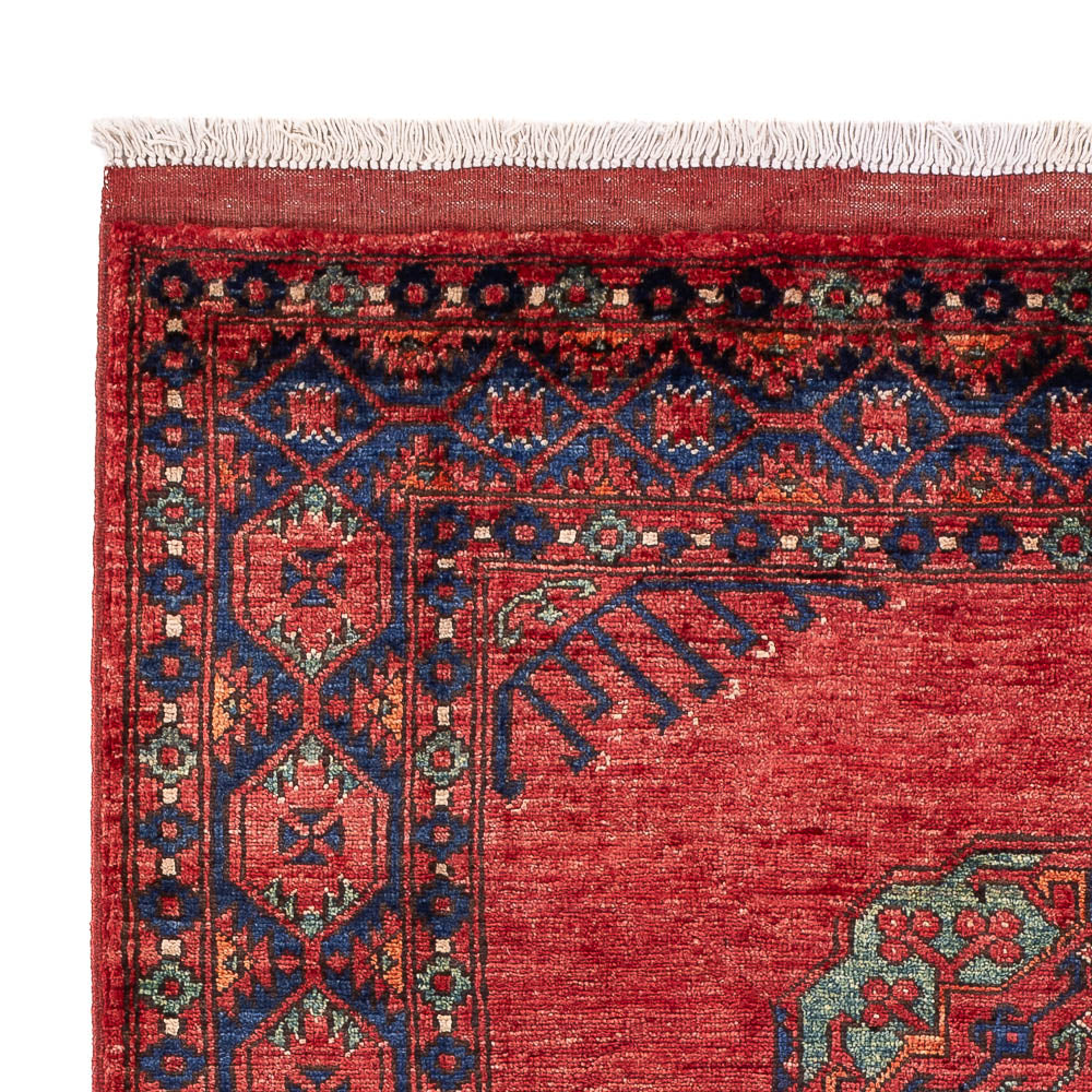 Alfombra afgana - 182 x 125 cm - rojo