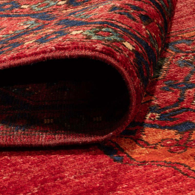 Alfombra afgana - 182 x 125 cm - rojo