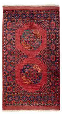 Alfombra afgana - 173 x 101 cm - rojo