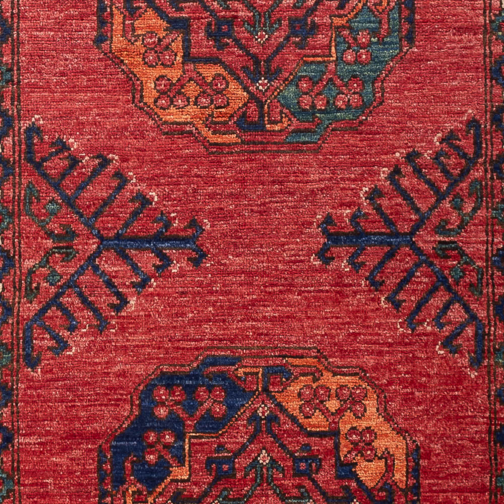 Alfombra afgana - 173 x 101 cm - rojo