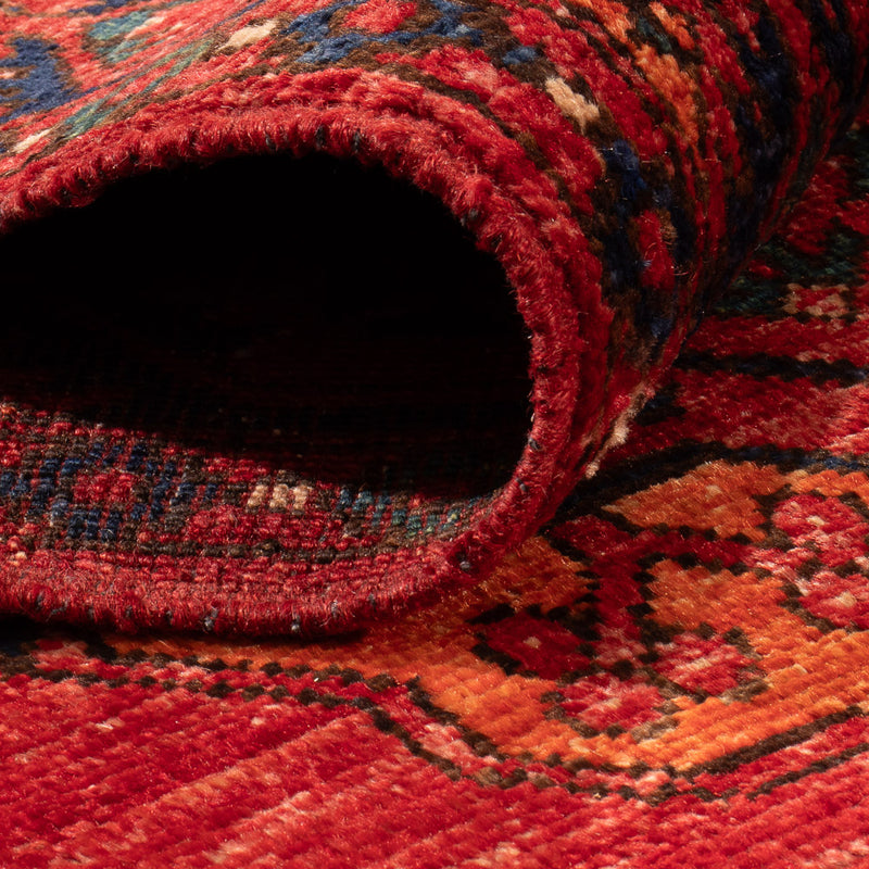 Alfombra afgana - 173 x 101 cm - rojo