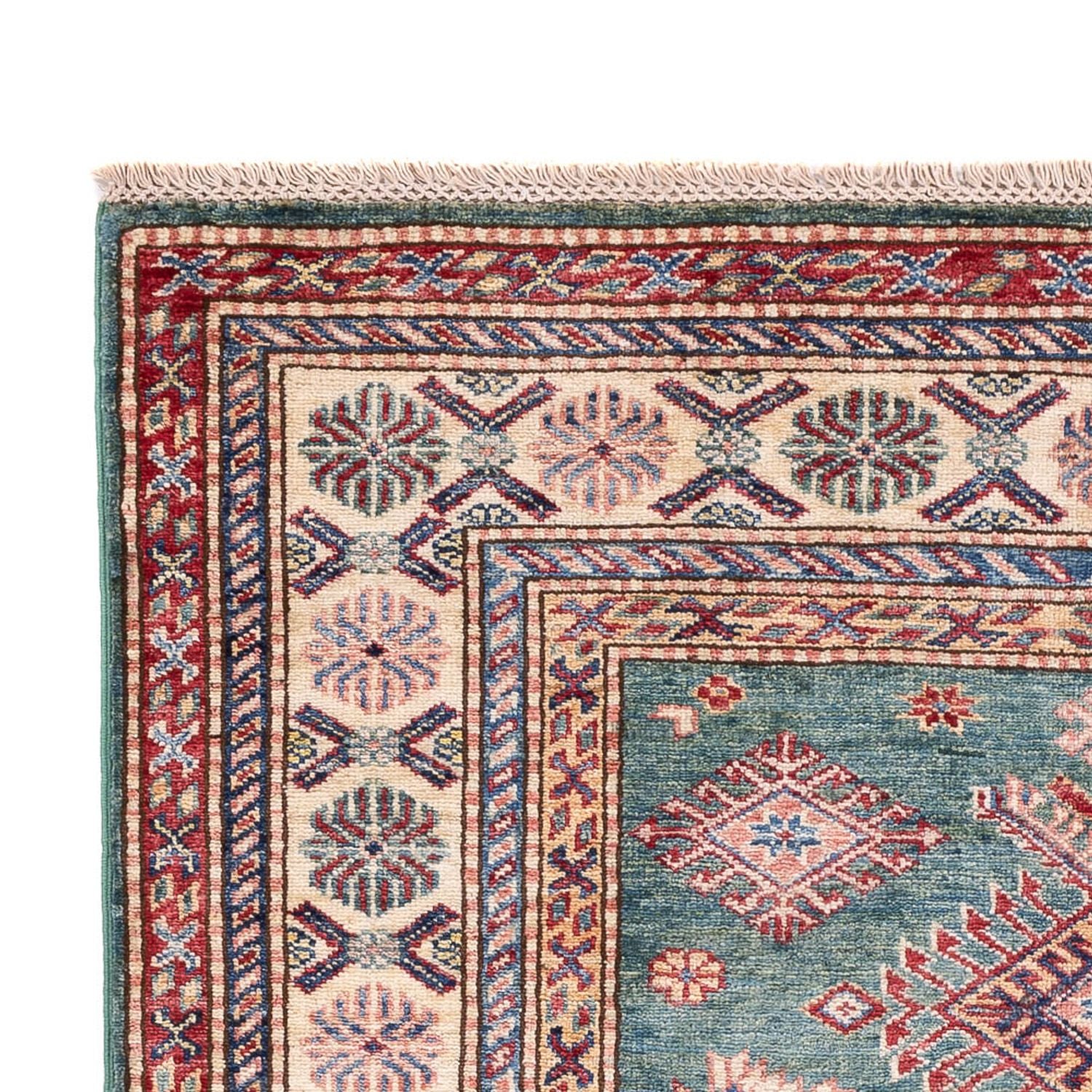 Alfombra Ziegler - Kazak - Real - 174 x 118 cm - azul marino