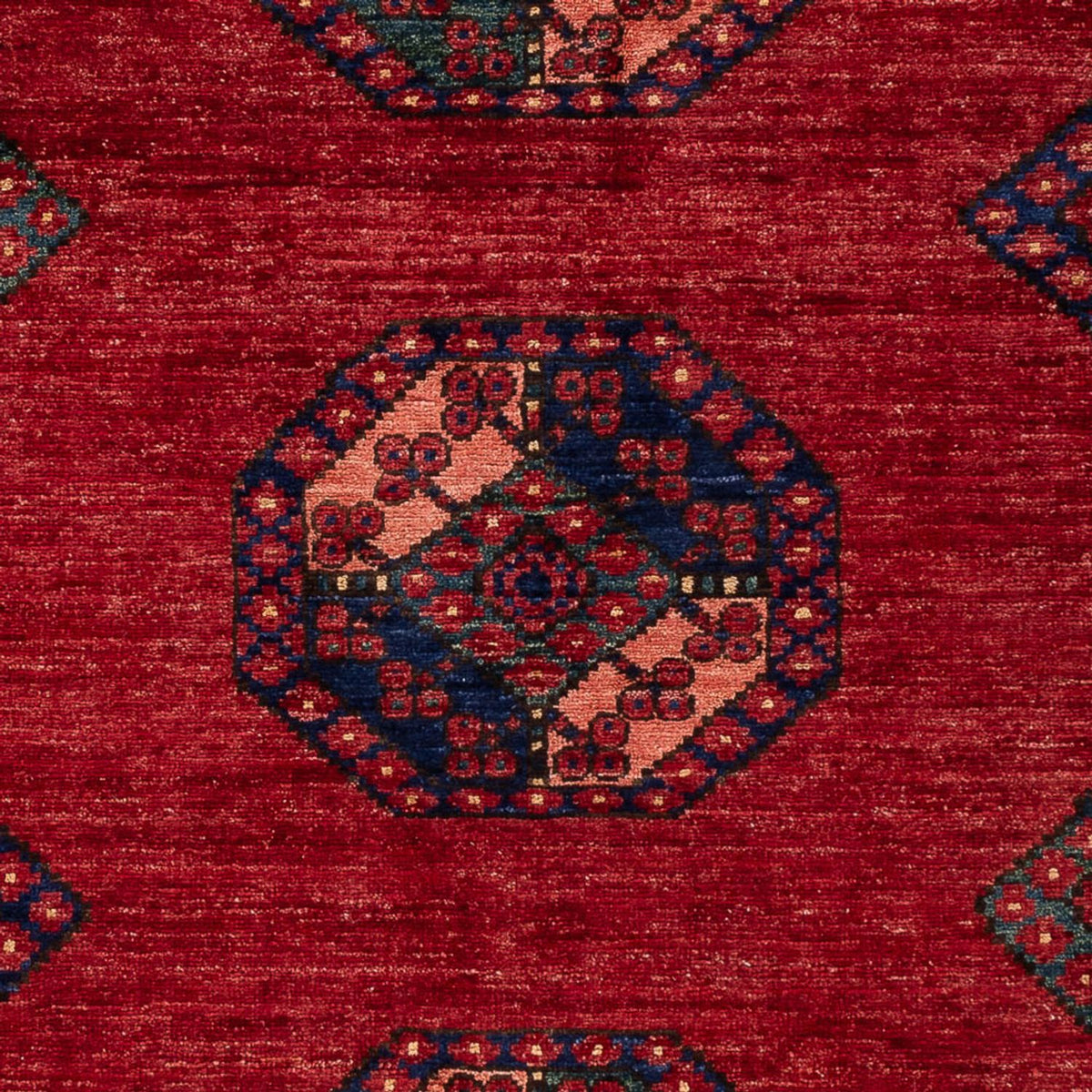 Alfombra afgana - 179 x 124 cm - rojo