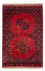 Alfombra afgana - 188 x 123 cm - rojo