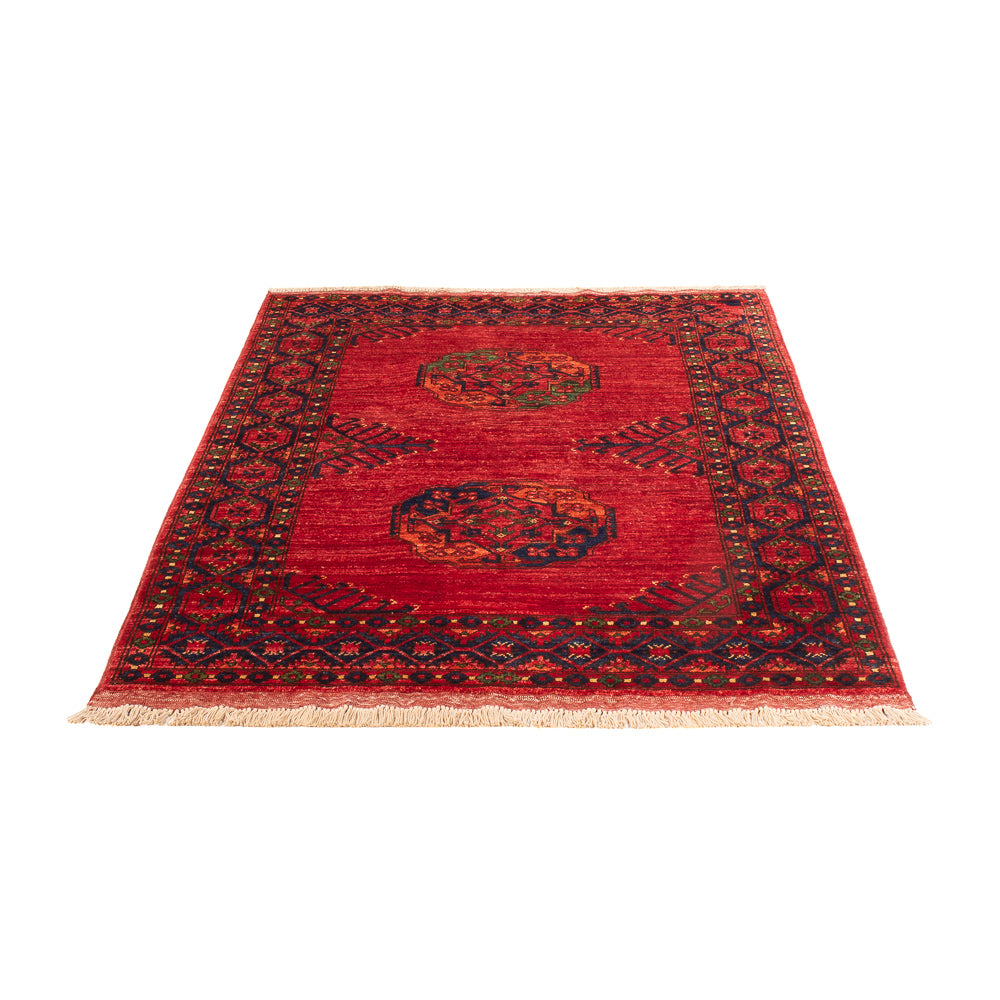 Alfombra afgana - 188 x 123 cm - rojo