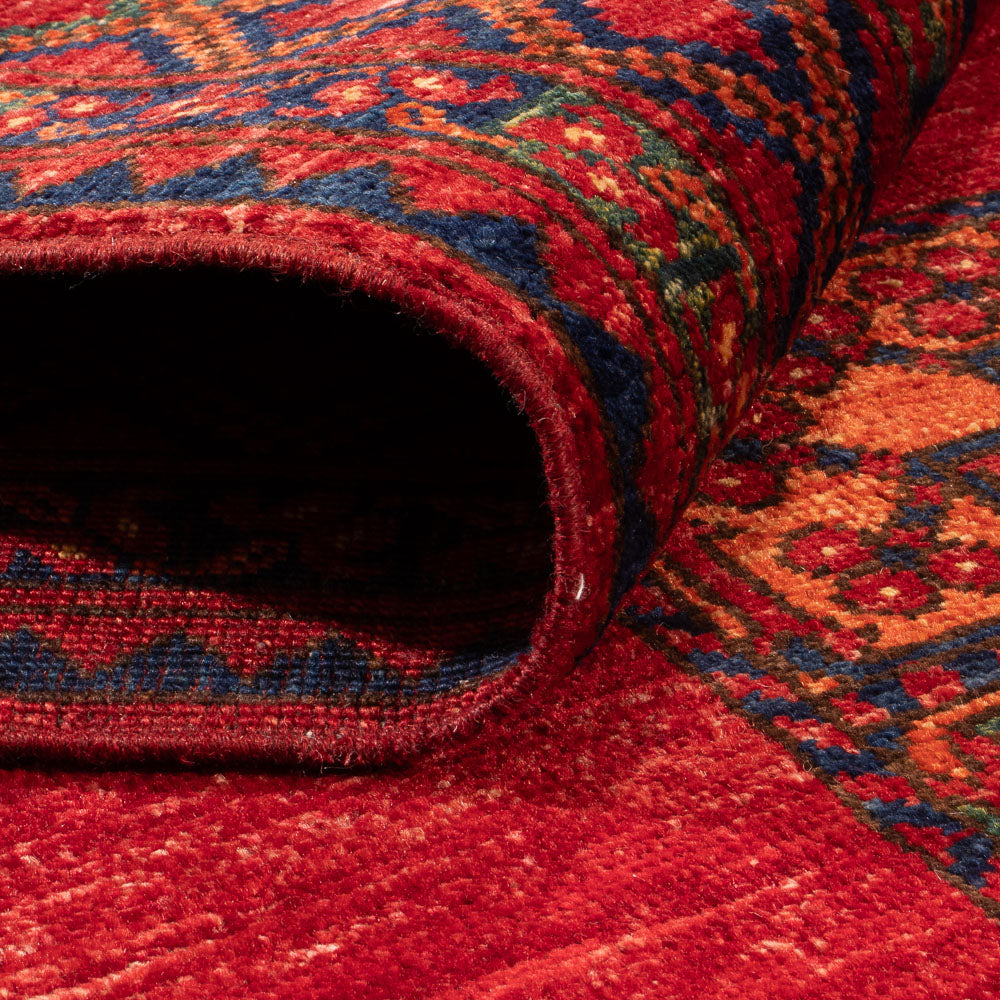 Alfombra afgana - 182 x 122 cm - rojo