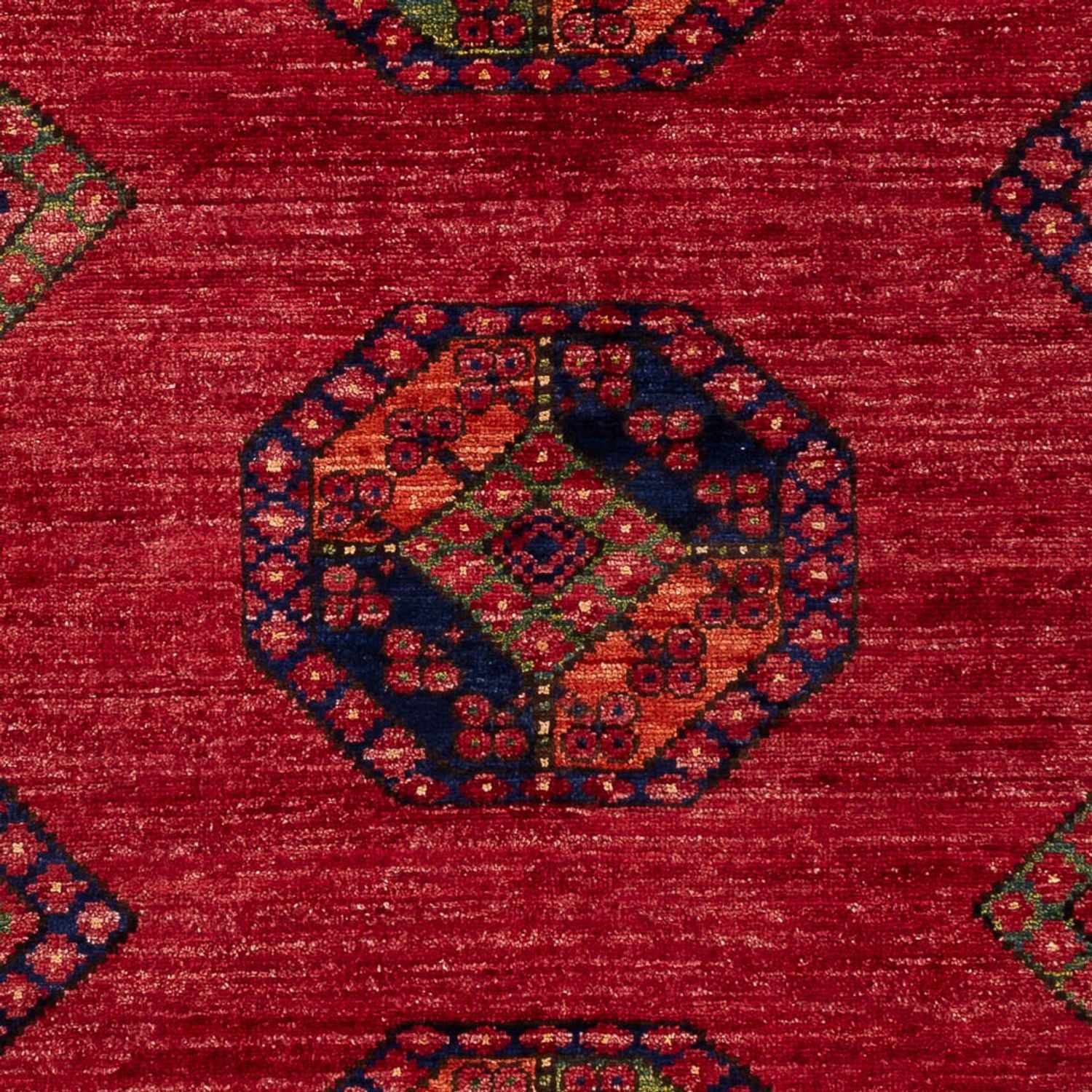Alfombra afgana - 180 x 121 cm - rojo