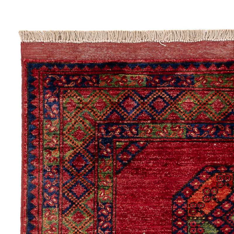 Alfombra afgana - 180 x 121 cm - rojo