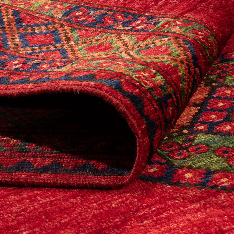 Alfombra afgana - 180 x 121 cm - rojo