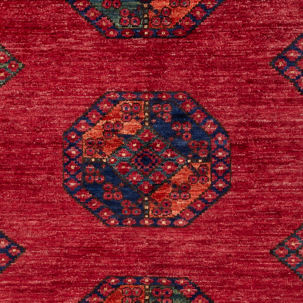 Alfombra afgana - 180 x 124 cm - rojo