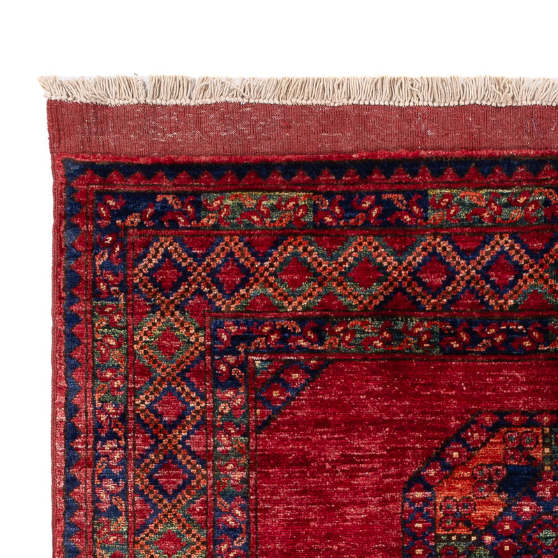 Alfombra afgana - 180 x 124 cm - rojo