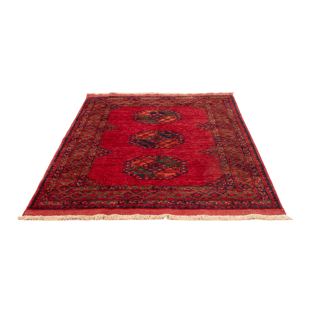 Alfombra afgana - 180 x 124 cm - rojo