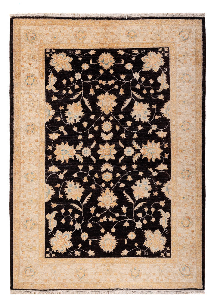 Alfombra Ziegler - 178 x 125 cm - negro