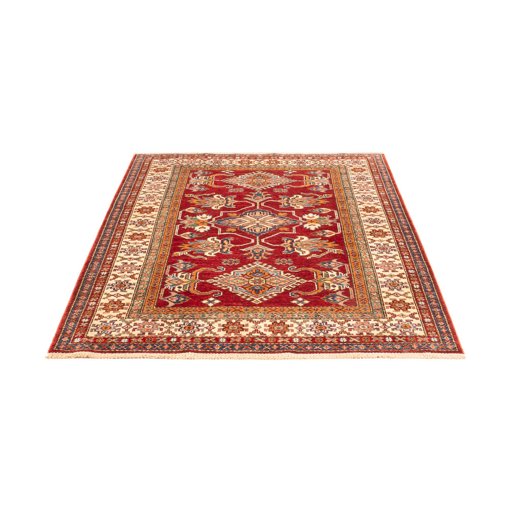 Alfombra Ziegler - Kazak - Real - 178 x 122 cm - rojo burdeos