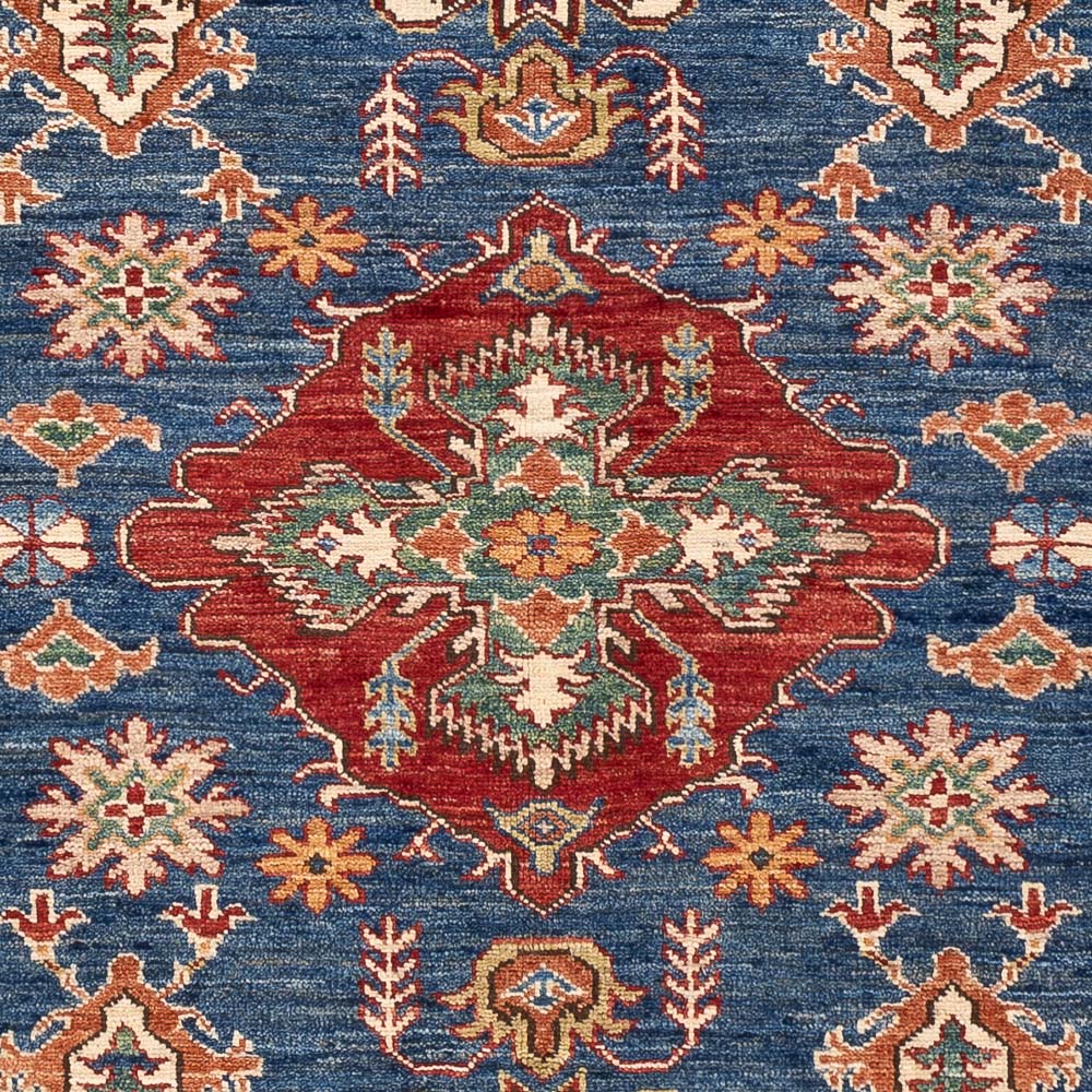 Alfombra Ziegler - Kazak - Real - 170 x 122 cm - azul oscuro
