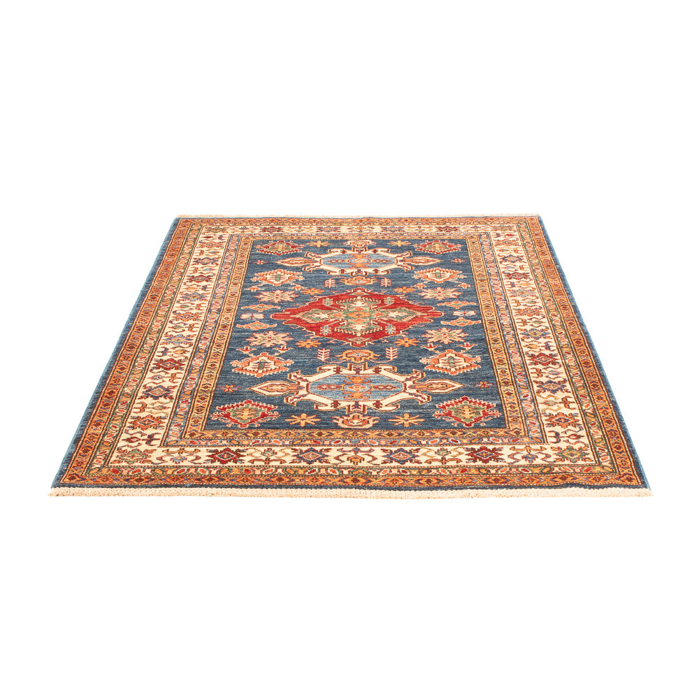 Alfombra Ziegler - Kazak - Real - 170 x 122 cm - azul oscuro