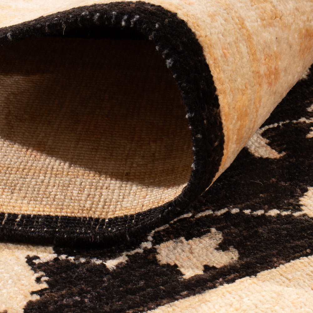 Alfombra Ziegler - 175 x 118 cm - negro