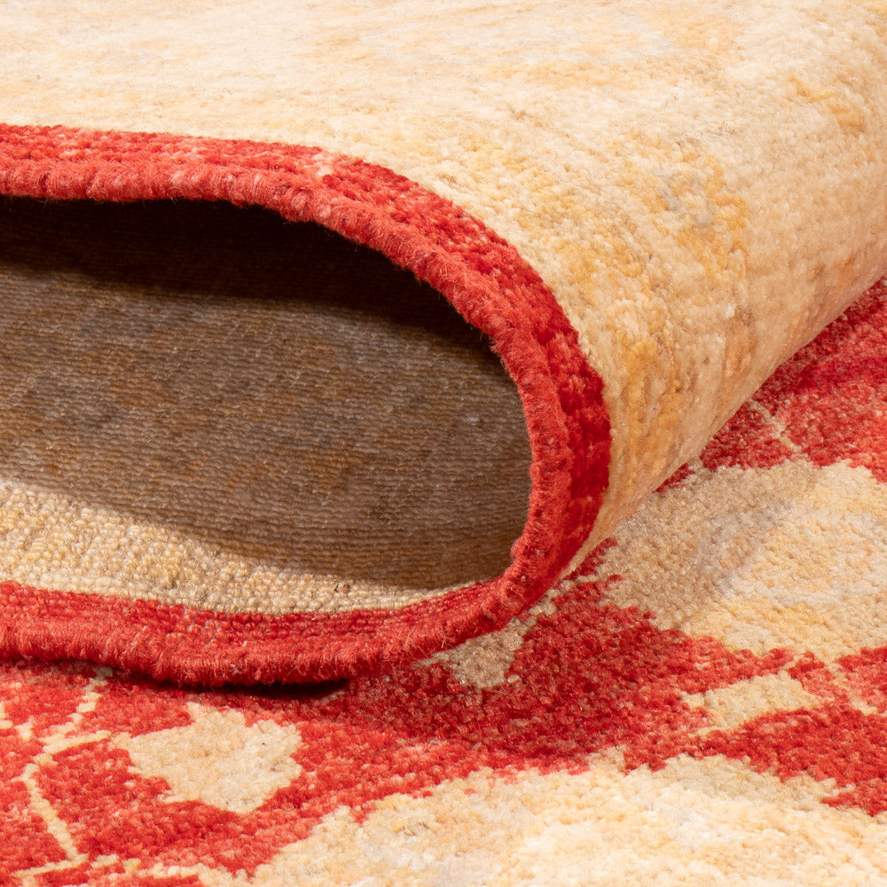 Alfombra Ziegler - 181 x 125 cm - rojo