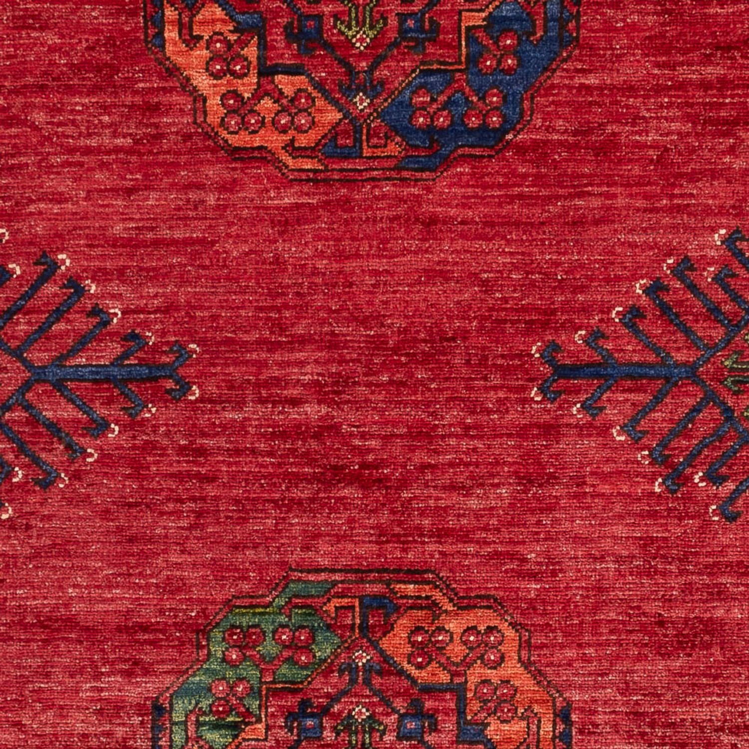 Alfombra afgana - 182 x 122 cm - rojo