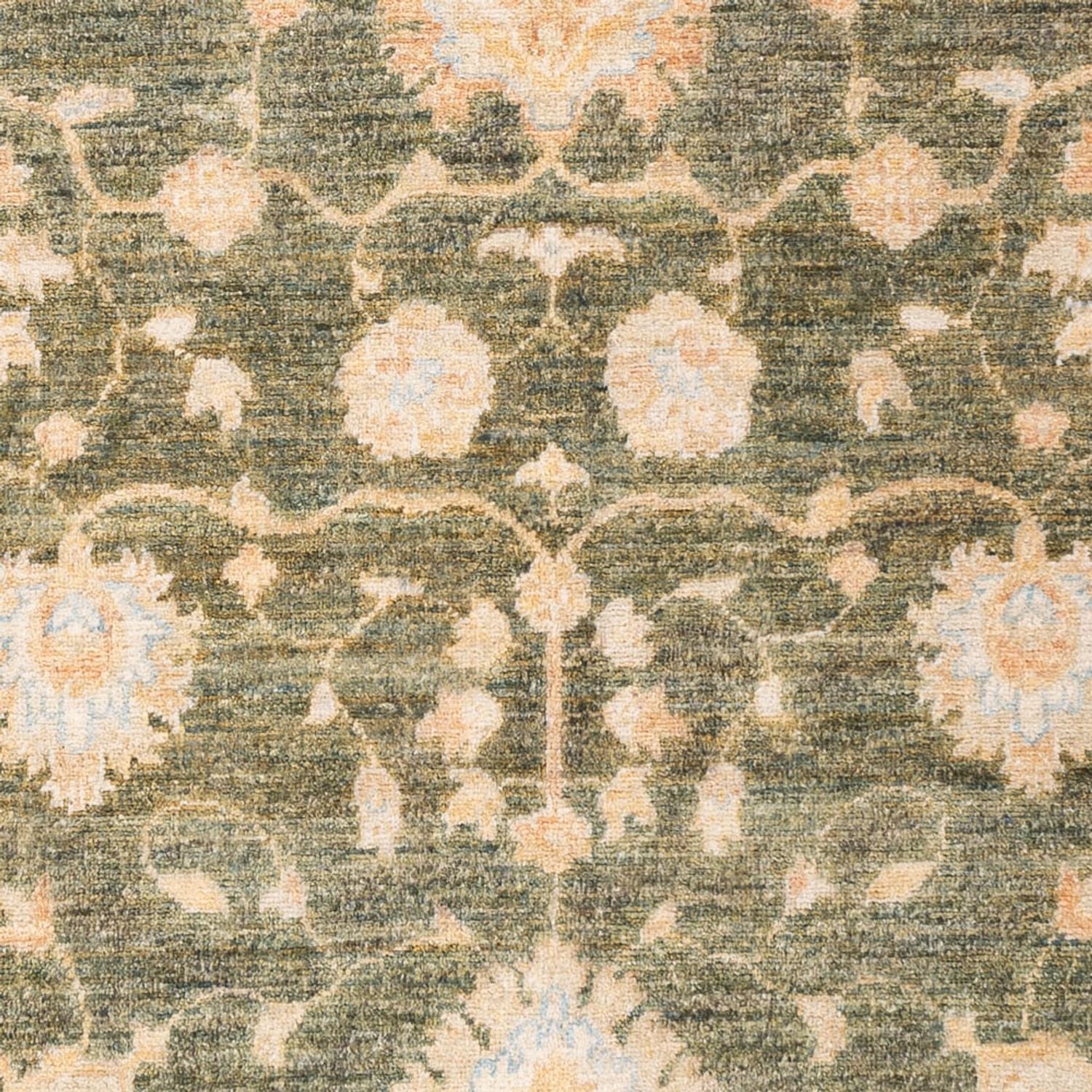 Alfombra Ziegler - 183 x 119 cm - verde oliva