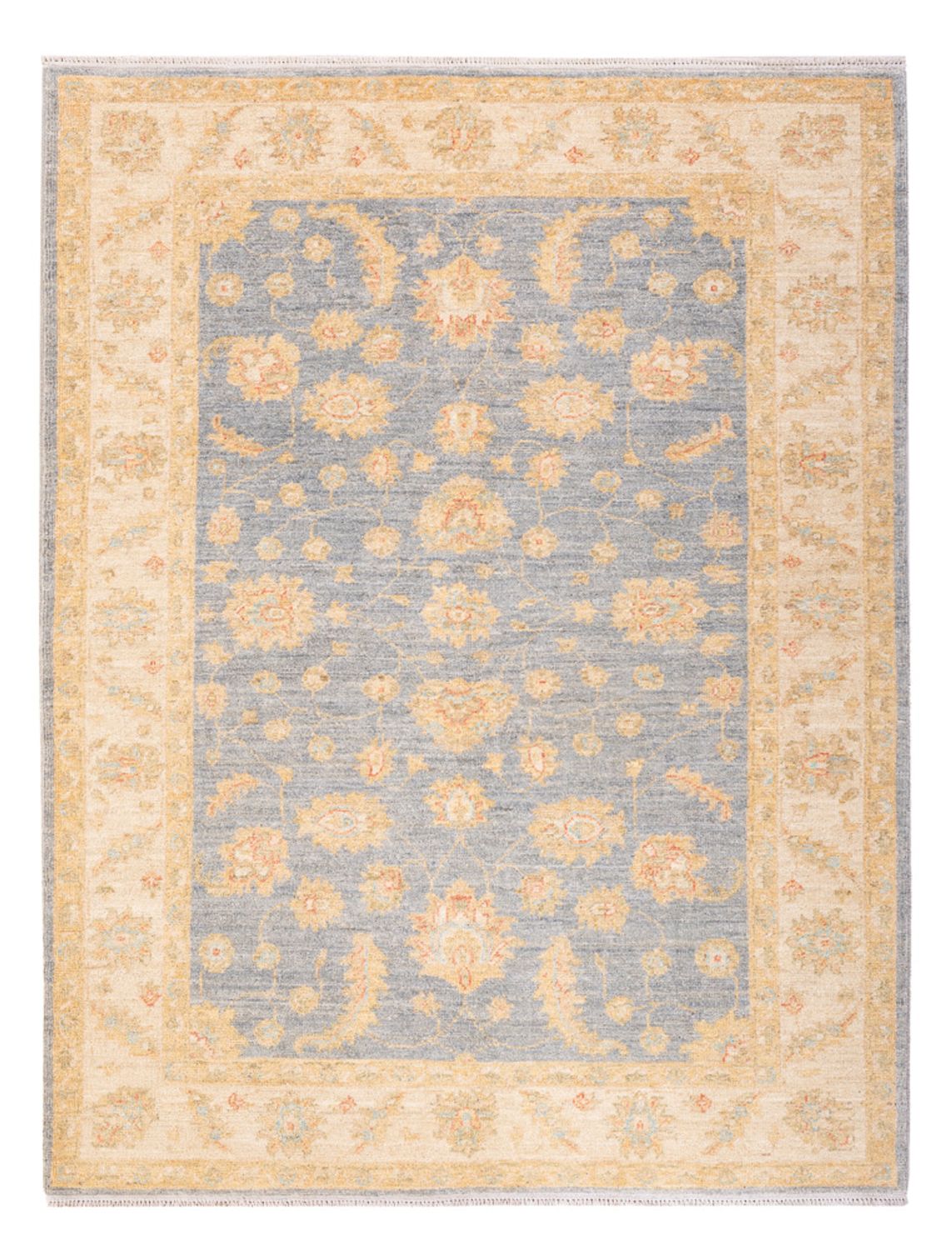Alfombra Ziegler - 170 x 125 cm - azul petróleo