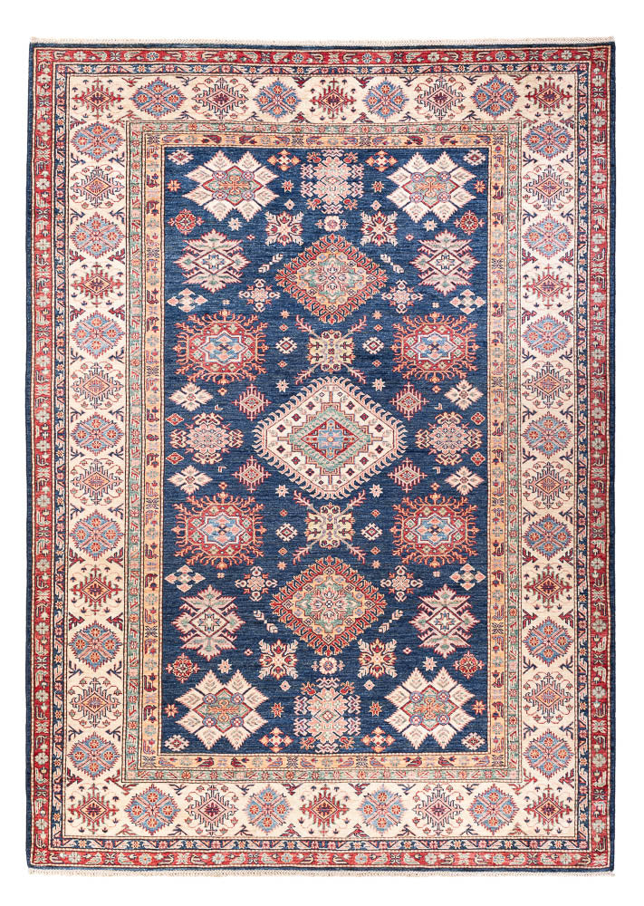 Alfombra Ziegler - Kazak - 287 x 204 cm - azul