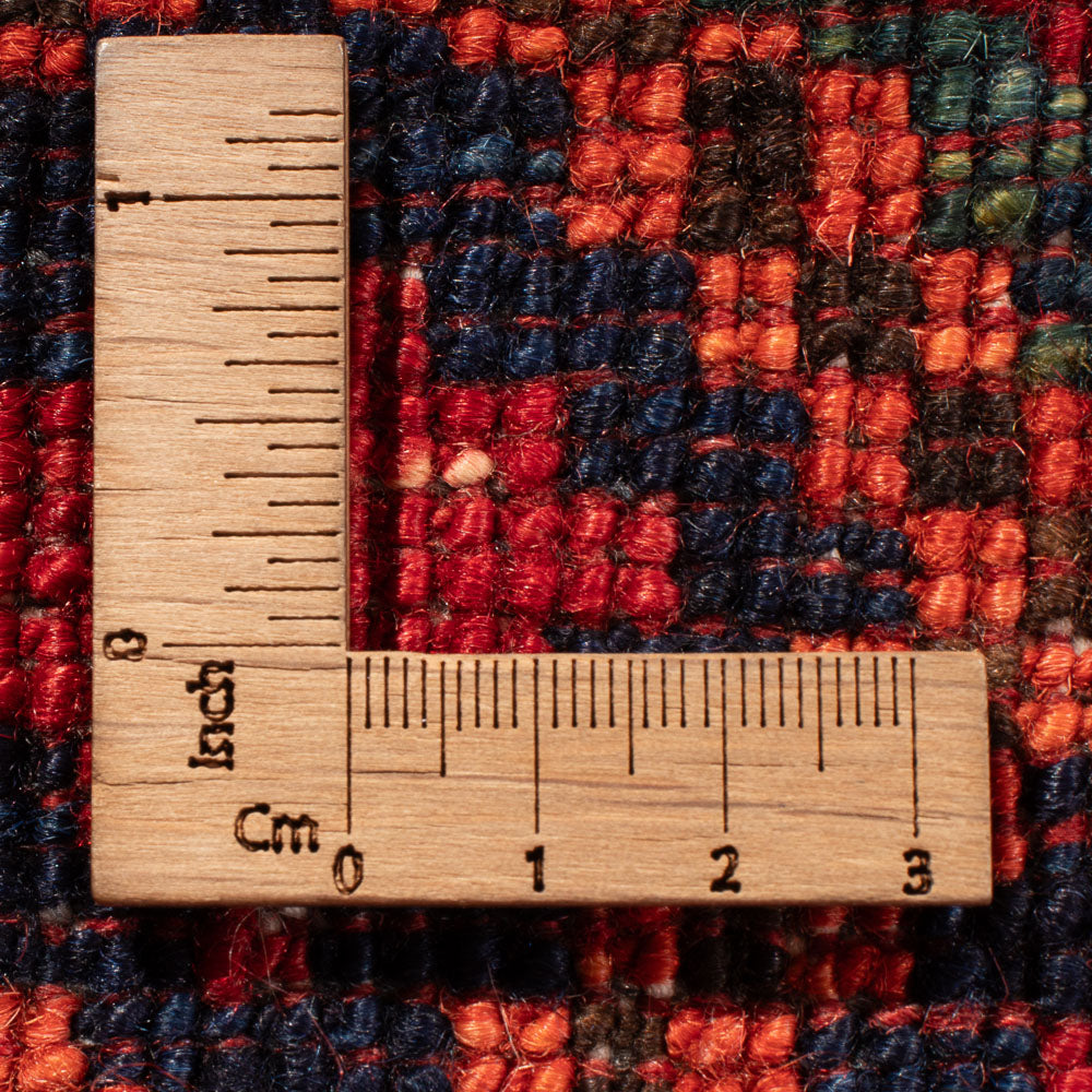 Alfombra afgana - Kunduz - 317 x 213 cm - rojo