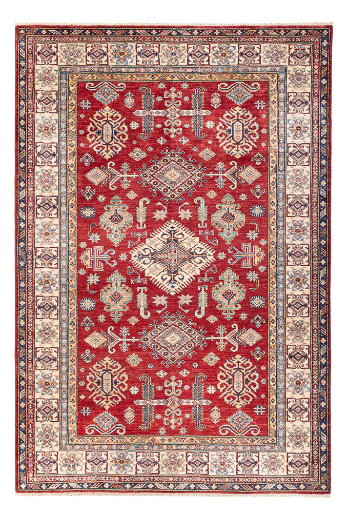 Alfombra Ziegler - Kazak - 300 x 202 cm - rojo