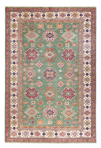 Alfombra Ziegler - Kazak - 296 x 201 cm - verde claro