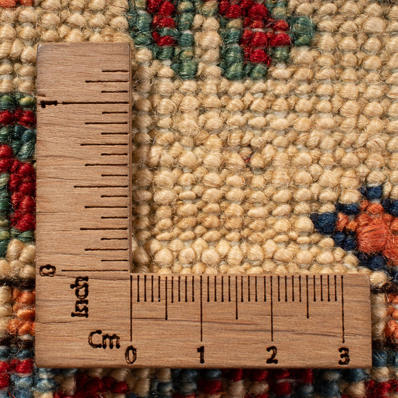 Alfombra Ziegler - Kazak - 296 x 201 cm - verde claro