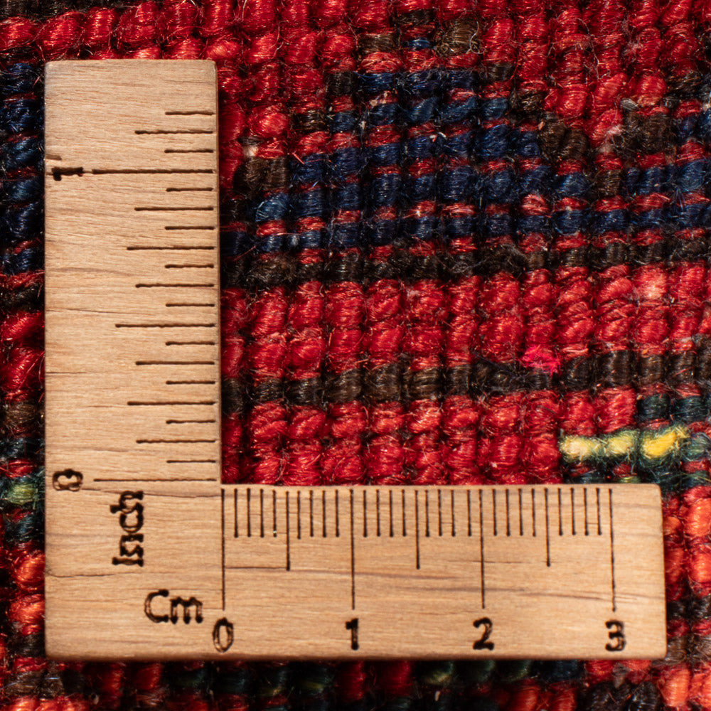 Alfombra afgana - Kunduz - 307 x 207 cm - rojo