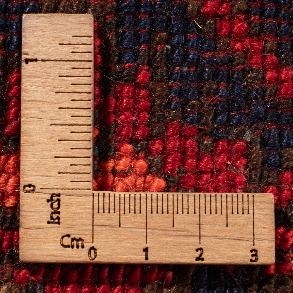 Alfombra afgana - Kunduz - 288 x 216 cm - rojo