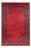 Alfombra afgana - Kunduz - 302 x 203 cm - rojo