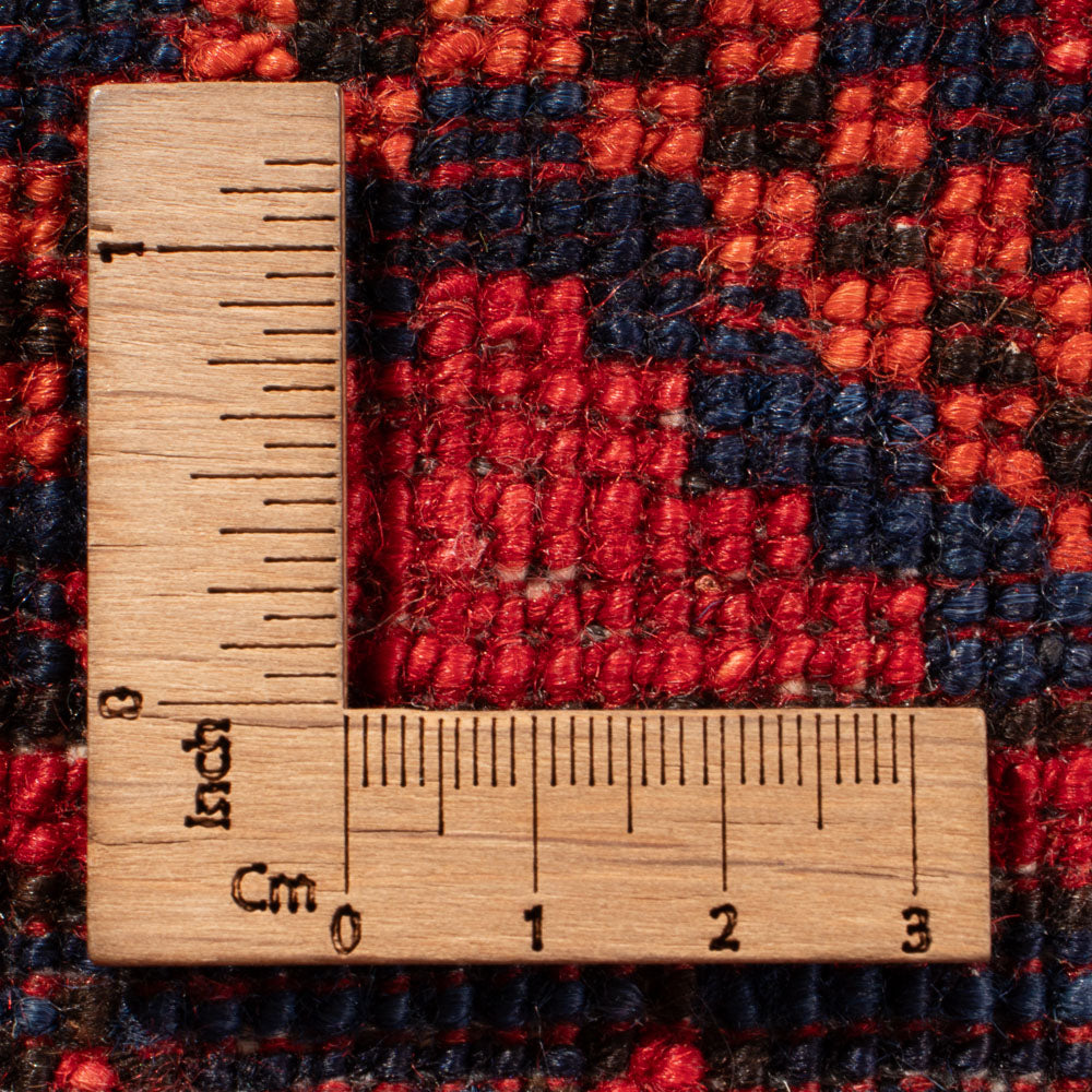 Alfombra afgana - Kunduz - 302 x 203 cm - rojo