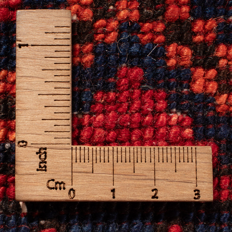 Alfombra afgana - Kunduz - 300 x 201 cm - rojo