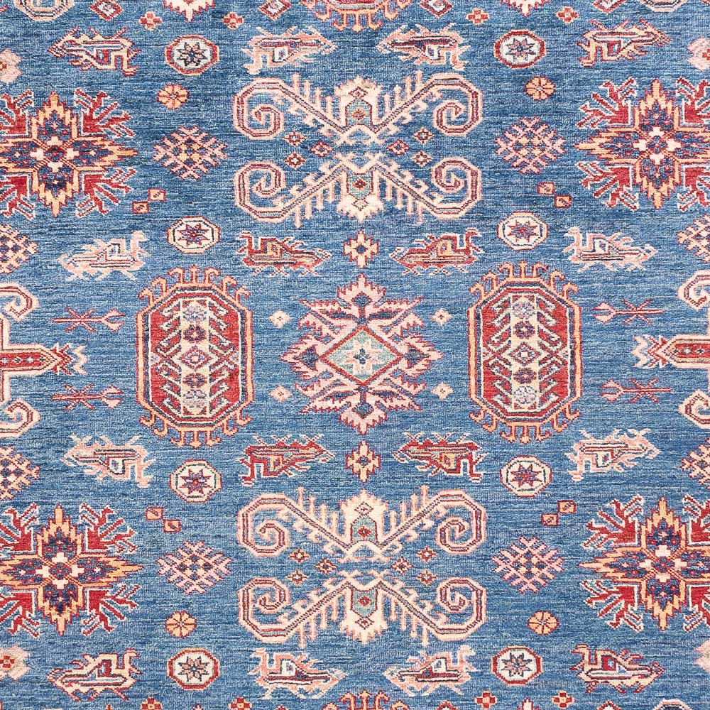 Alfombra Ziegler - Kazak - 303 x 202 cm - azul