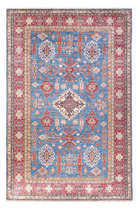 Alfombra Ziegler - Kazak - 301 x 201 cm - azul