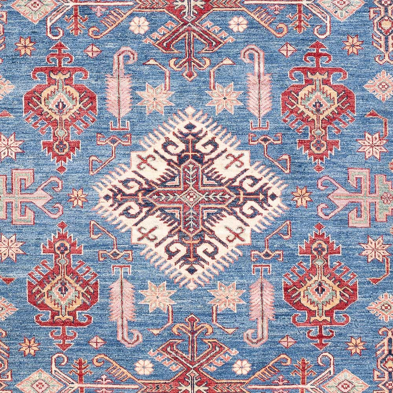 Alfombra Ziegler - Kazak - 301 x 201 cm - azul
