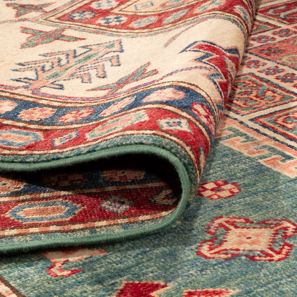 Alfombra Ziegler - Kazak - 301 x 205 cm - verde