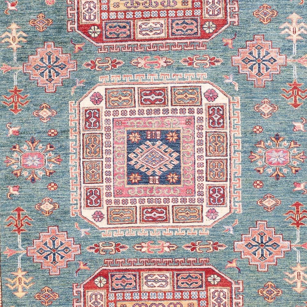 Alfombra Ziegler - Kazak - 296 x 204 cm - verde