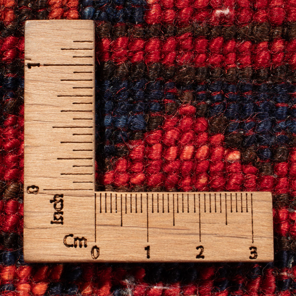 Alfombra afgana - Kunduz - 298 x 201 cm - rojo