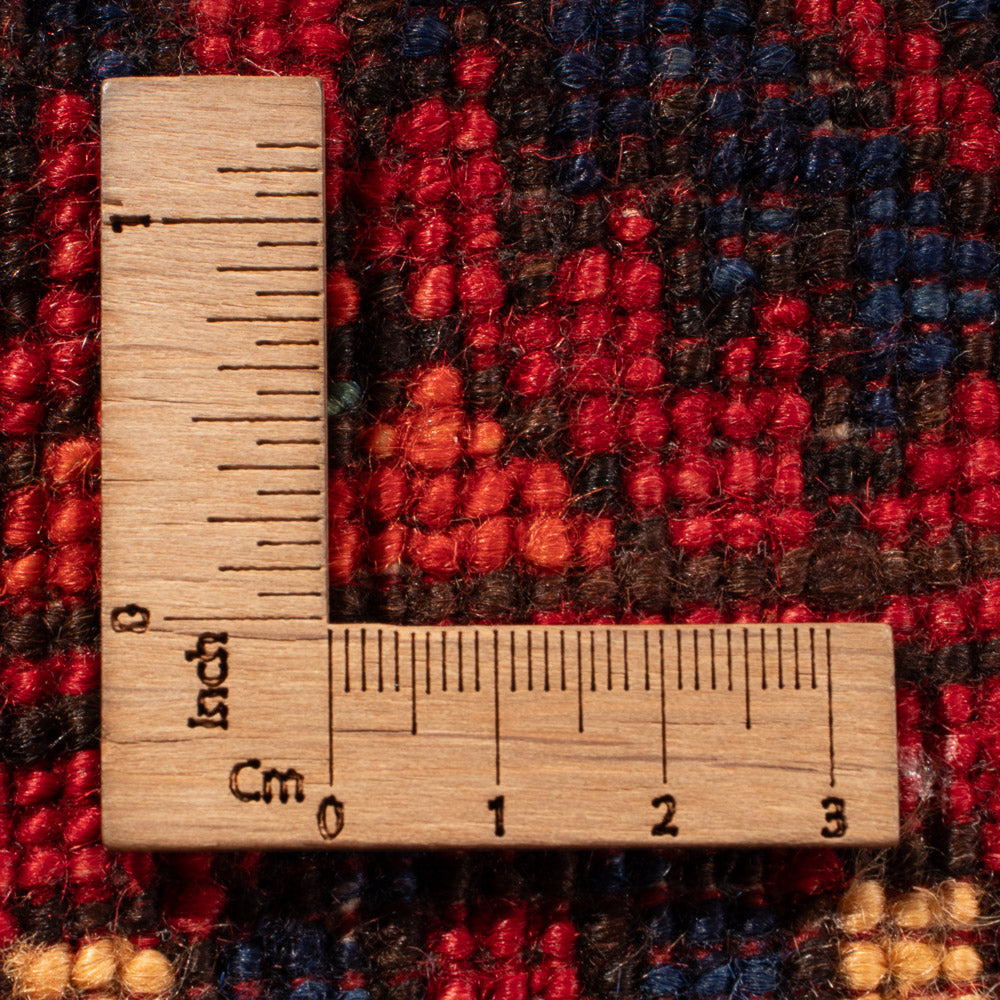 Alfombra afgana - Kunduz - 299 x 220 cm - rojo