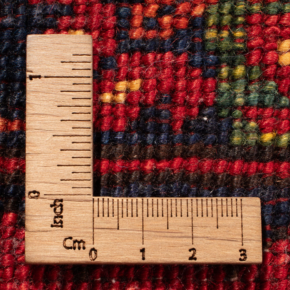 Alfombra afgana - Kunduz - 301 x 200 cm - rojo