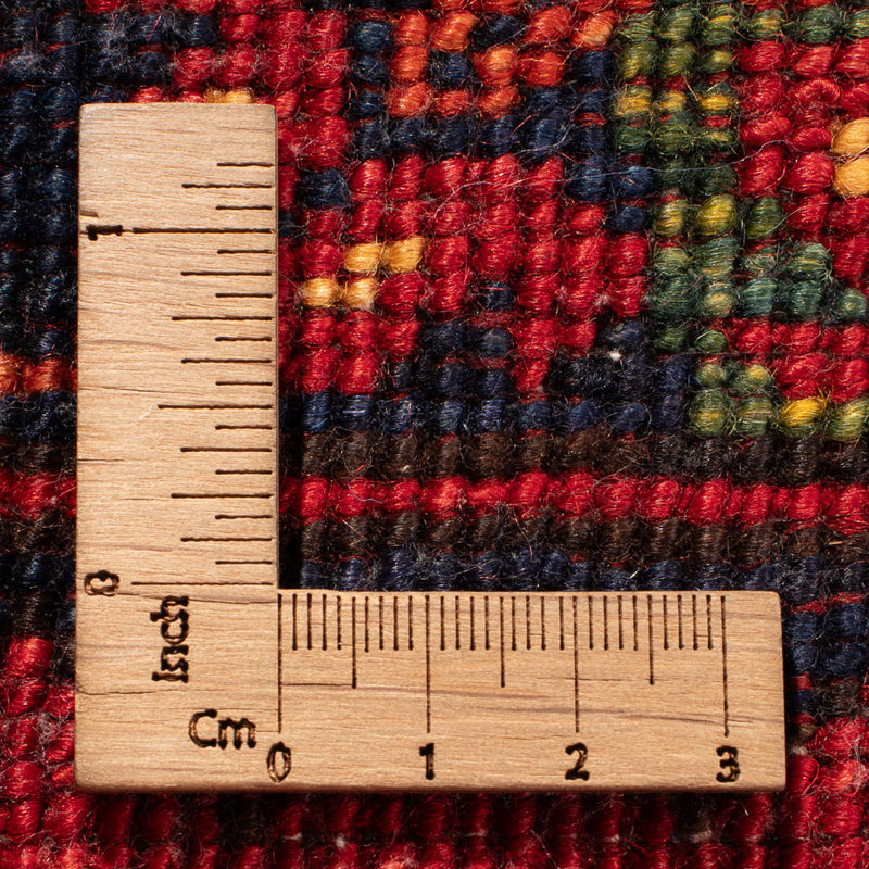 Alfombra afgana - Kunduz - 301 x 200 cm - rojo