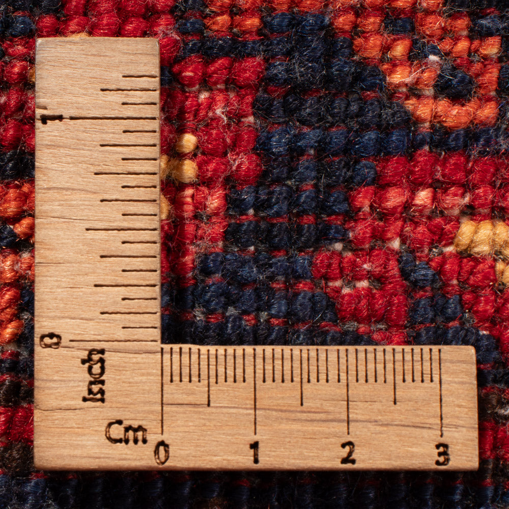 Alfombra afgana - Kunduz - 300 x 206 cm - rojo