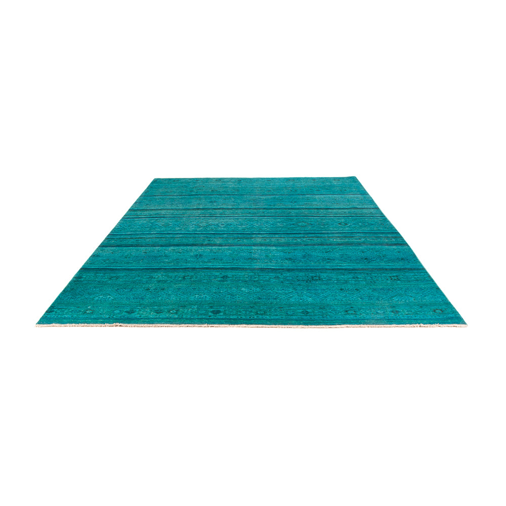 Alfombra Ziegler - Moderna - Vintage/revestido - 295 x 207 cm - turquesa