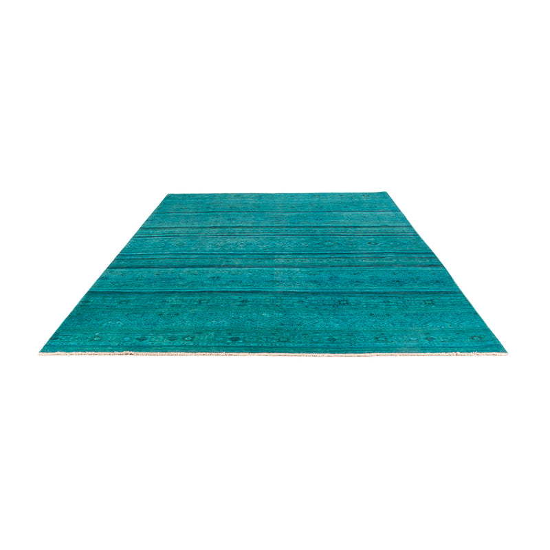 Alfombra Ziegler - Moderna - Vintage/revestido - 295 x 207 cm - turquesa